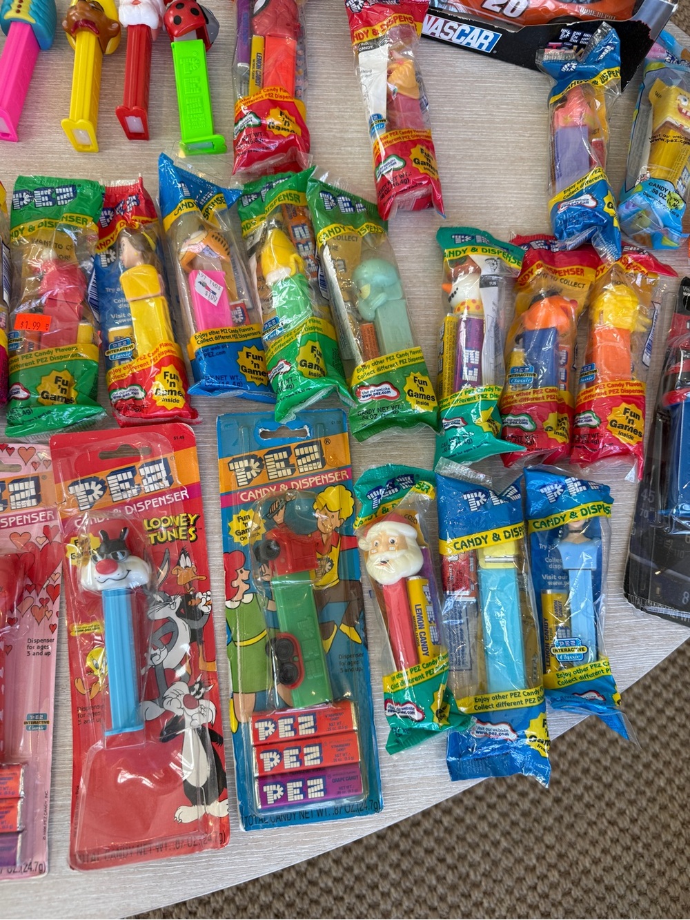 Large Lot of Vintage Pez Dispensers Sealed - Picture 8 of 12